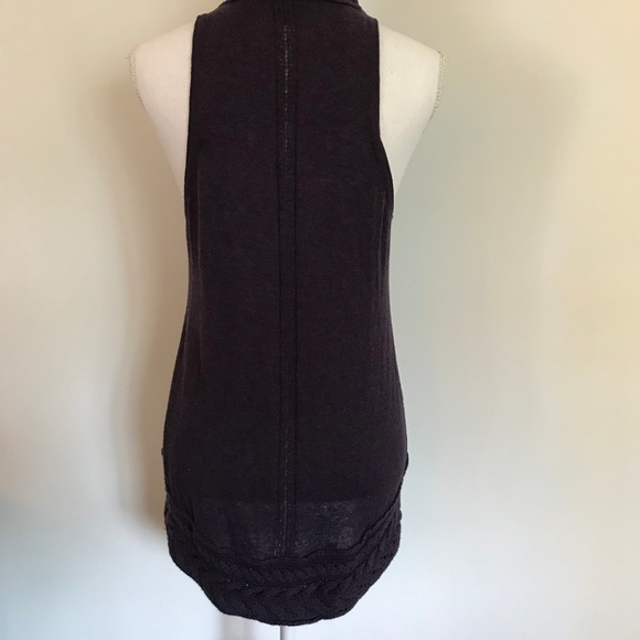 Banana Republic Purple Sweater Vest - Small - Picture 4 of 5